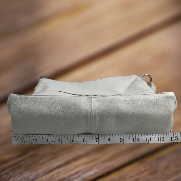 Sorial Leather White Hobo Bag - Picture 6 of 16